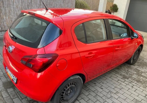 Opel Corsa cena 30750 przebieg: 123829, rok produkcji 2015 z Otwock małe 67